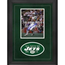 New York Jets Display Cases | Photos^ Deluxe 8'' X 10'' Vertical Photograph Frame With Team Logo
