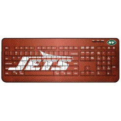 New York Jets Office Accessories^ Football Design Wireless Keyboard