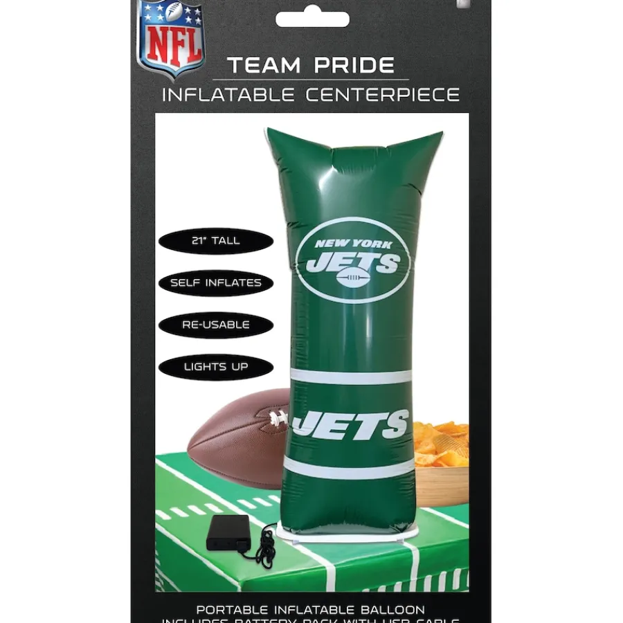New York Jets Lighting^ Inflatable Centerpiece