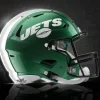 New York Jets Lighting^ LED Helmet Tabletop Sign