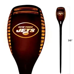New York Jets Lighting^ LED Solar Torch