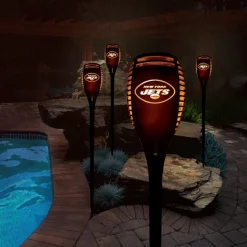 New York Jets Lighting^ LED Solar Torch