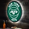 New York Jets Lighting^ LED XL Round Wall Décor