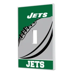 New York Jets Lighting^ Passtime Design Single Toggle Lightswitch Plate
