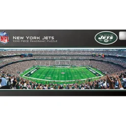 New York Jets Toys & Outdoor Games | Toys & Games^ 1000-Piece NFL Stadium Panoramic Puzzle