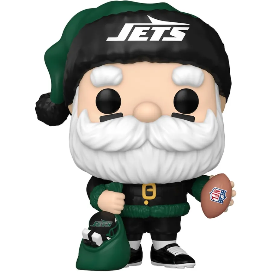New York Jets Figurines & Globes | Toys & Outdoor Games^ Santa Funko Pop! 2024 Fanatics Exclusive Vinyl Figure