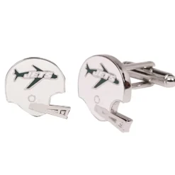 New York Jets Accessories | Jewelry^ Silver-Plated Team Logo Cufflinks