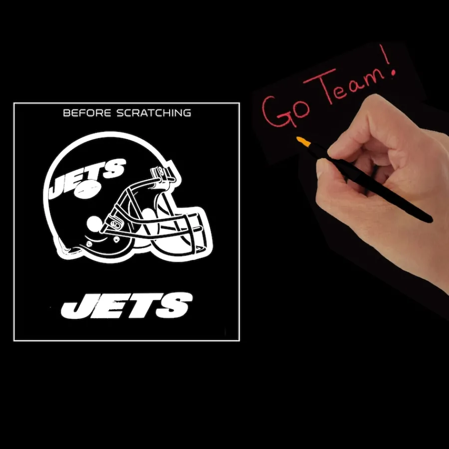 New York Jets Toys & Games | Toys & Outdoor Games^ Team Pride Scratch Art Craft Kit