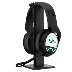 New York Jets Music^ Throwback Logo Wireless Bluetooth Gaming Headphones & Stand