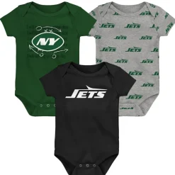 Kids New York Jets Rompers^Newborn & Infant Team Starter 3-Pack Bodysuit Set