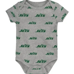 Kids New York Jets Rompers^Newborn & Infant Team Starter 3-Pack Bodysuit Set