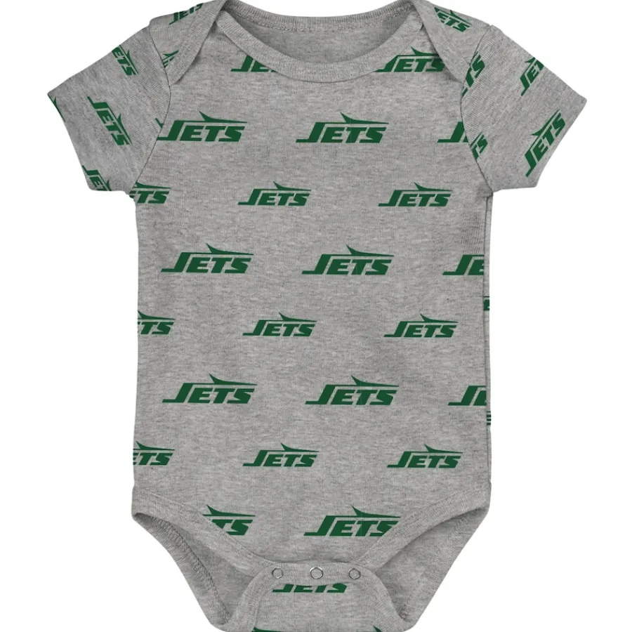 Kids New York Jets Rompers^Newborn & Infant Team Starter 3-Pack Bodysuit Set