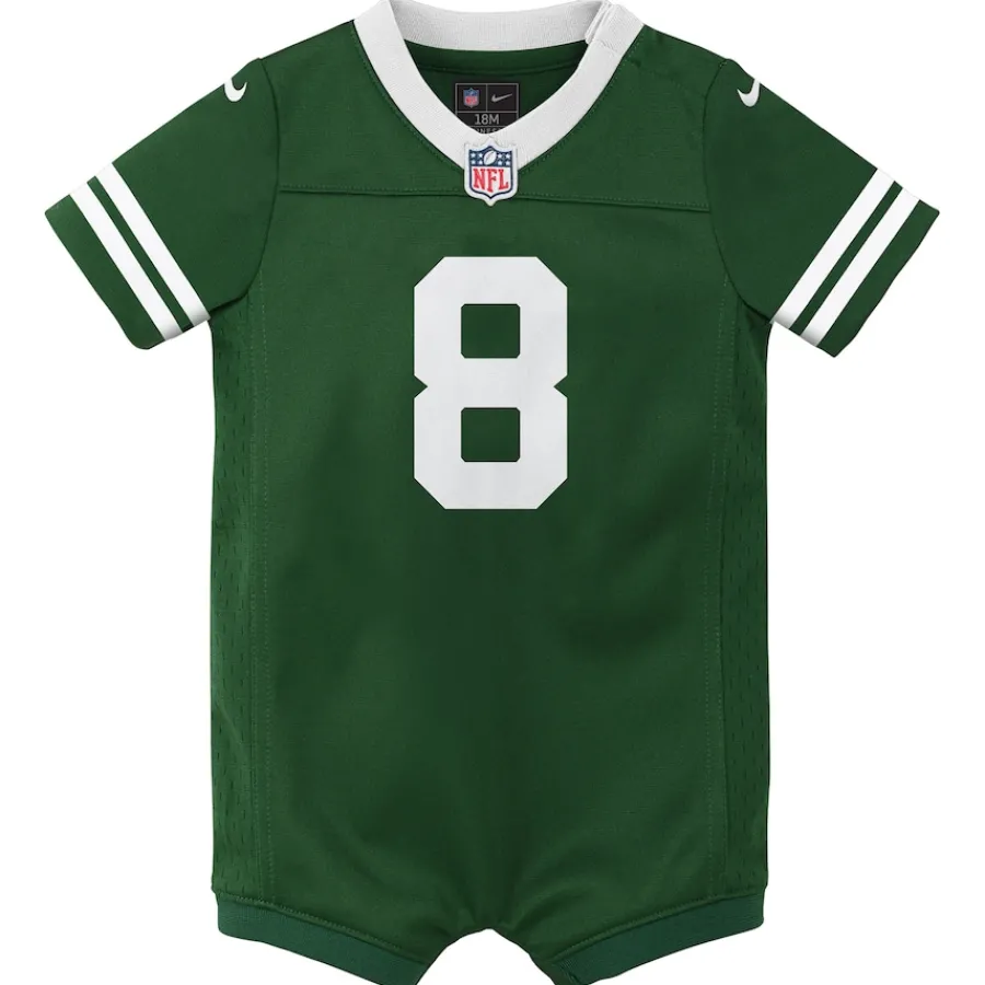 Kids New York Jets Jerseys | Kids^Newborn & Infant Nike Aaron Rodgers Legacy Green Game Romper Jersey