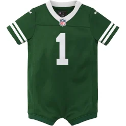Kids New York Jets Jerseys | Kids^Newborn & Infant Nike Ahmad Sauce Gardner Legacy Green Game Romper Jersey