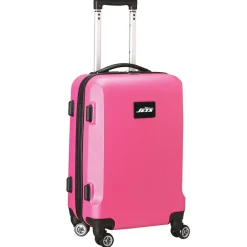New York Jets Travel | School Supplies^Pink 20" 8-Wheel Hardcase Spinner Carry-On