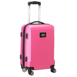 New York Jets Travel | School Supplies^Pink 20" 8-Wheel Hardcase Spinner Carry-On