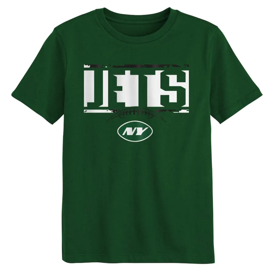 Kids New York Jets T-Shirts | Kids^Preschool Green The Blitz T-Shirt