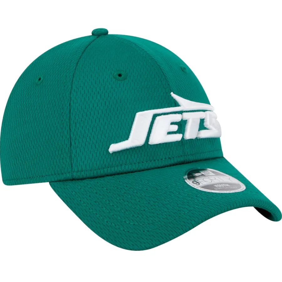 Kids New York Jets Hats | Kids^Preschool New Era Green Main 9FORTY Adjustable Hat