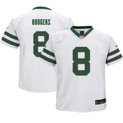 Kids New York Jets Jerseys | Kids^Preschool Nike Aaron Rodgers Legacy White Game Jersey