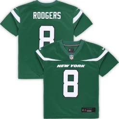 Kids New York Jets Jerseys | Kids^Preschool Nike Aaron Rodgers Gotham Green Game Jersey