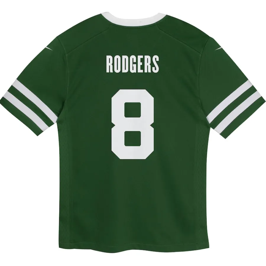 Kids New York Jets Jerseys | Kids^Preschool Nike Aaron Rodgers Legacy Green Game Jersey