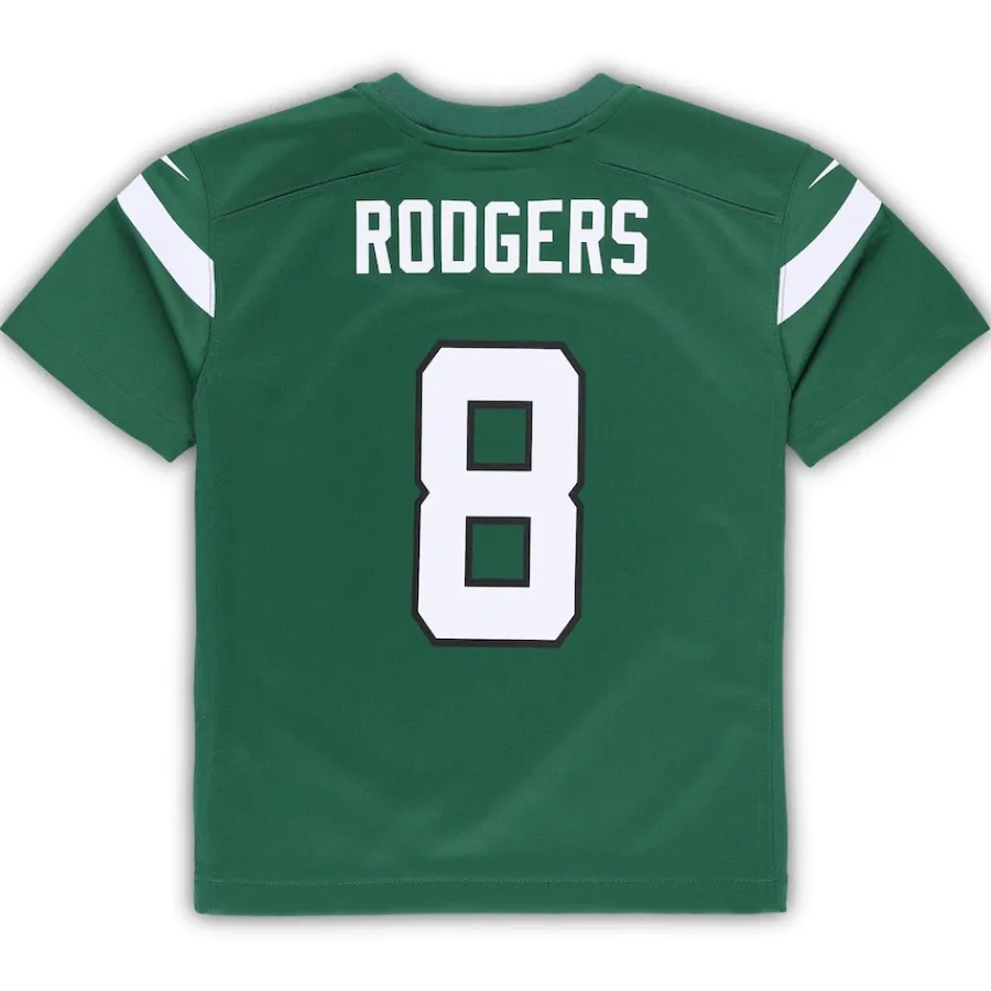 Kids New York Jets Jerseys | Kids^Preschool Nike Aaron Rodgers Gotham Green Game Jersey