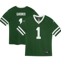 Kids New York Jets Jerseys | Kids^Preschool Nike Ahmad Sauce Gardner Legacy Green Game Jersey