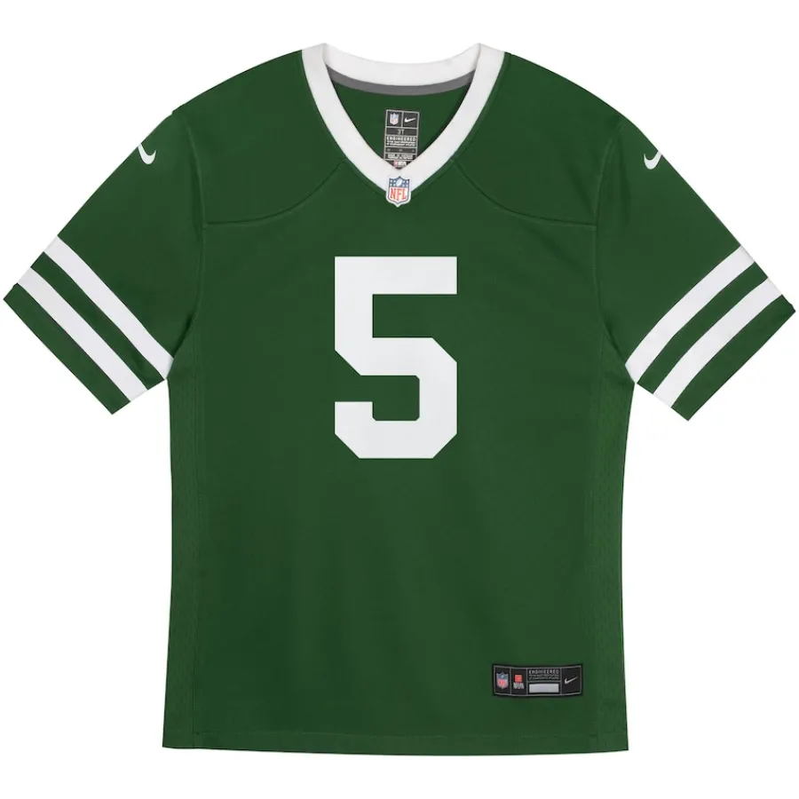 Kids New York Jets Jerseys | Kids^Preschool Nike Garrett Wilson Legacy Green Game Jersey
