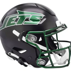 New York Jets Helmets | Helmets^Riddell #1 2024 On-Field Alternate Speed Flex Authentic Helmet