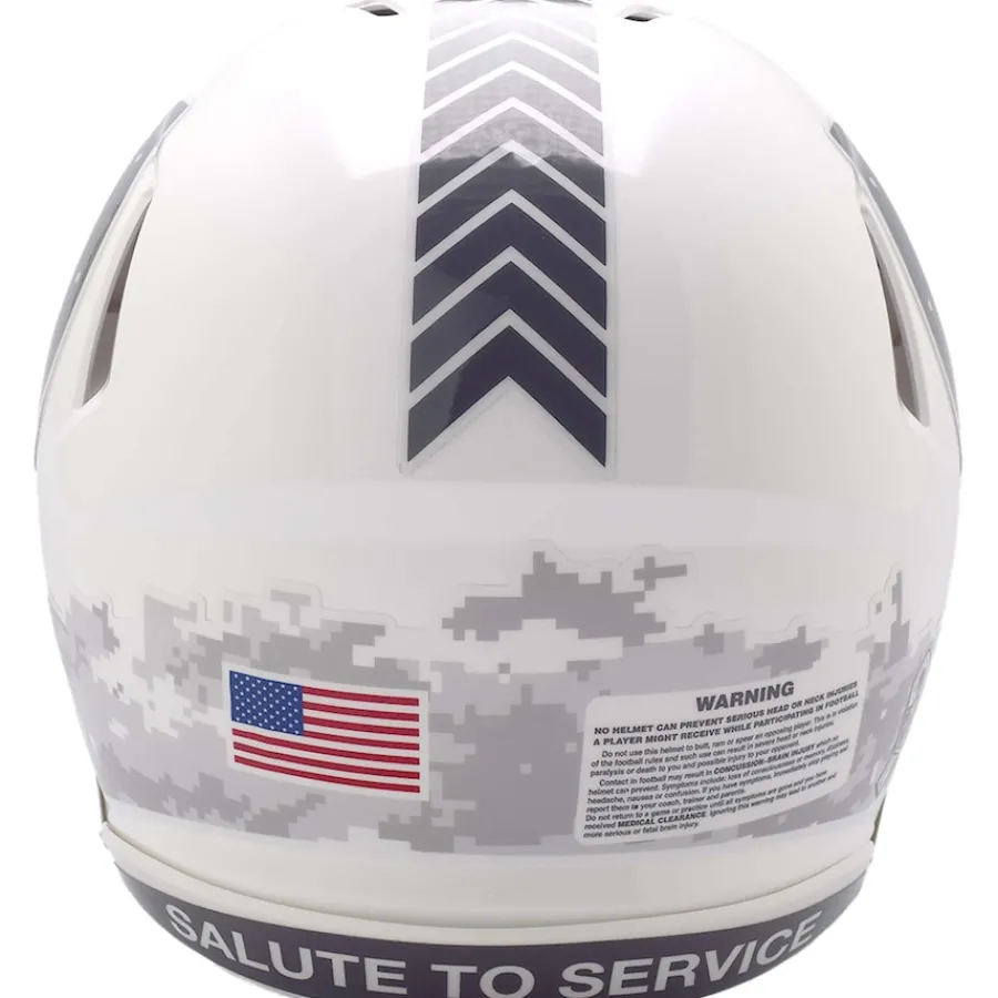 New York Jets Helmets | Helmets^Riddell 2024 Salute To Service Speed Authentic Helmet
