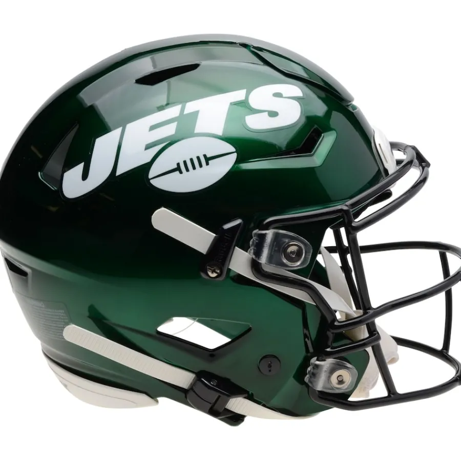New York Jets Helmets | Helmets^Riddell Revolution Speed Flex Authentic Football Helmet