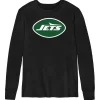 Kids New York Jets T-Shirts | Kids^Toddler Black Primary Logo Long Sleeve T-Shirt