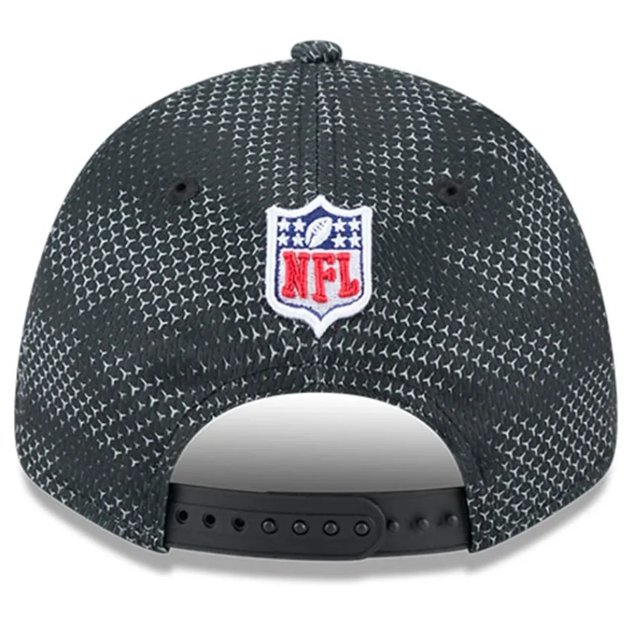 Kids New York Jets Hats | Kids^Toddler New Era Black 2024 NFL Sideline 9FORTY Stretch-Snap Hat
