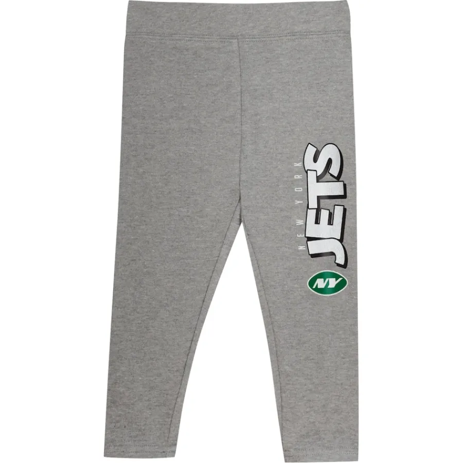 Kids New York Jets Rompers | Shorts & Pants^Toddler Club House Long Sleeve Hoodie Top And Leggings Two-Piece Set