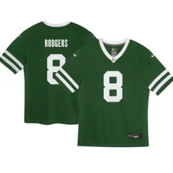 Kids New York Jets Jerseys | Kids^Toddler Nike Aaron Rodgers Legacy Green Game Jersey