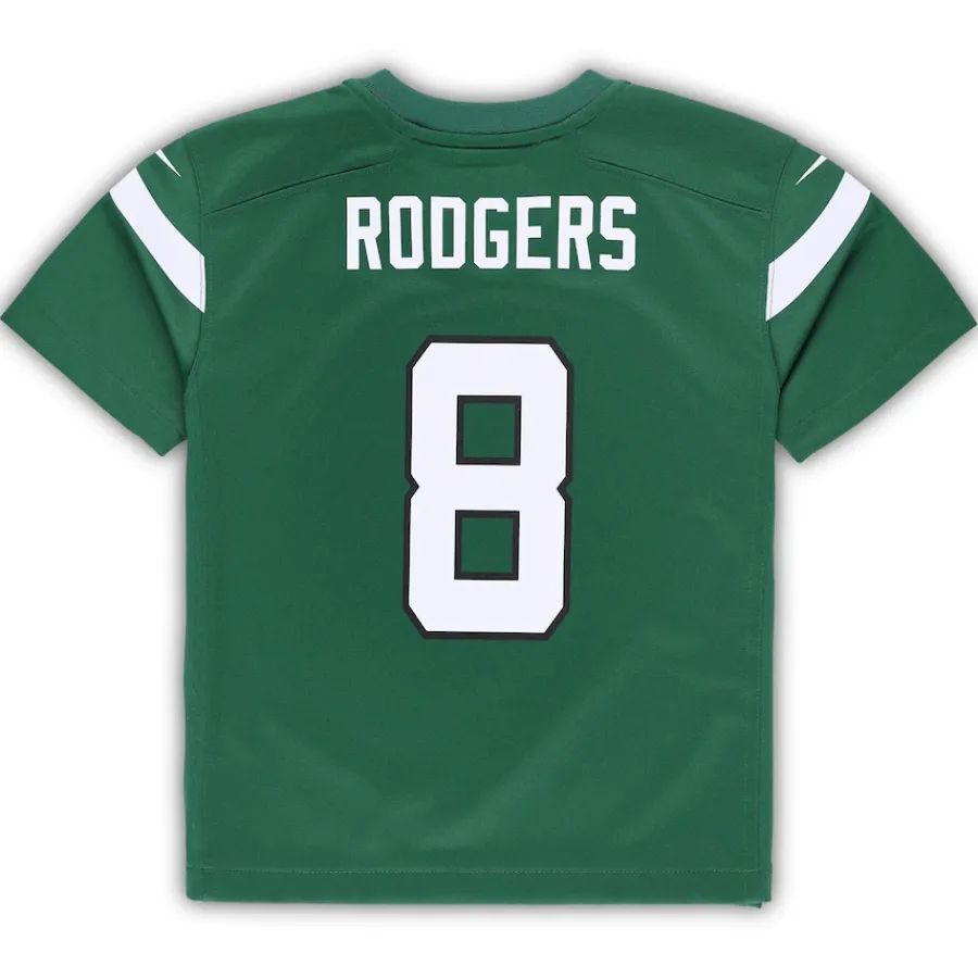 Kids New York Jets Jerseys | Kids^Toddler Nike Aaron Rodgers Gotham Green Game Jersey