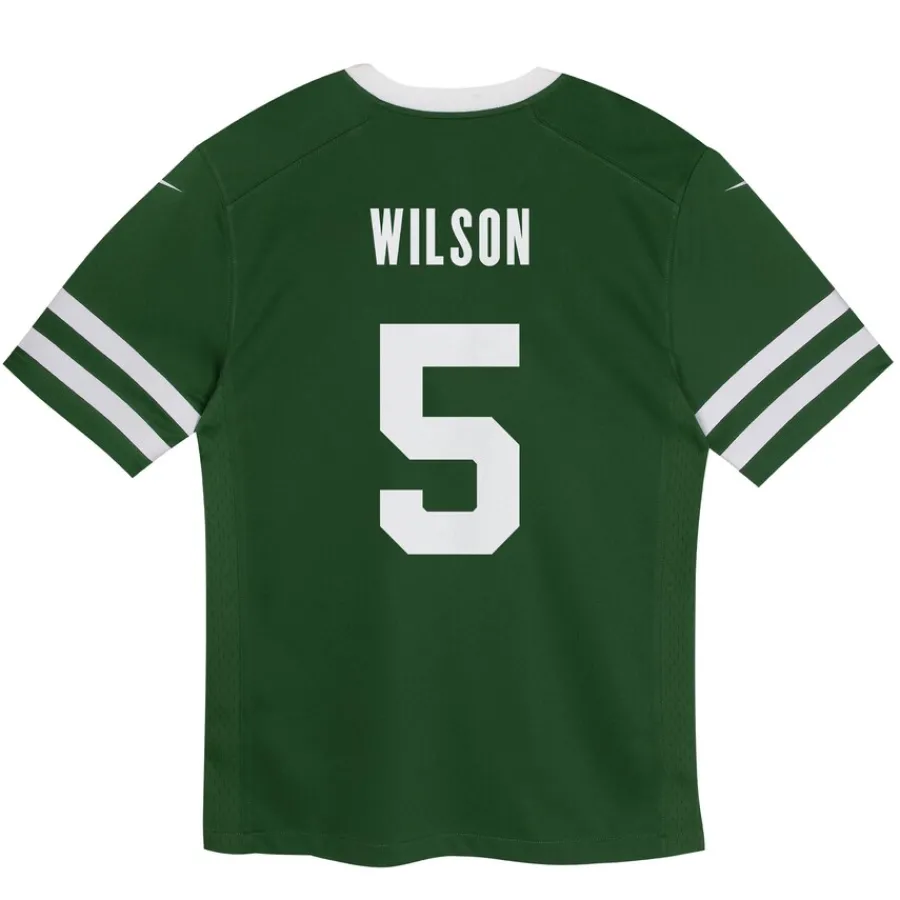 Kids New York Jets Jerseys | Kids^Toddler Nike Garrett Wilson Legacy Green Game Jersey
