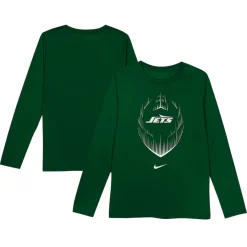 Kids New York Jets T-Shirts | Kids^Toddler Nike Green Legend Icon Long Sleeve T-Shirt