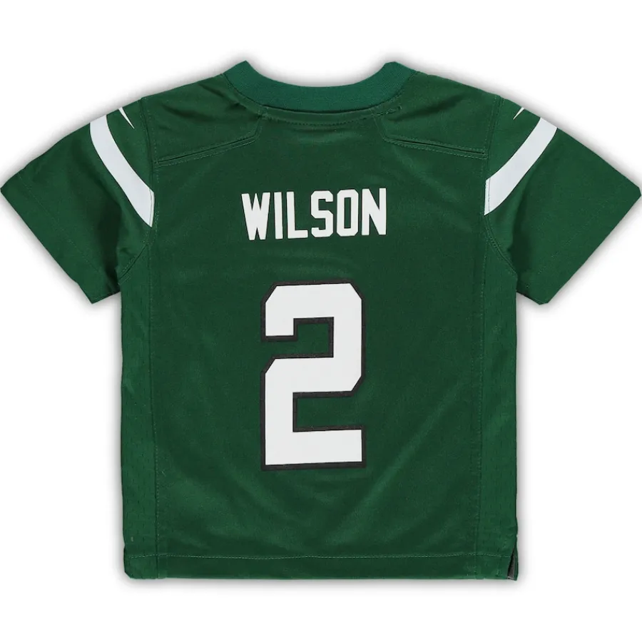 Kids New York Jets Jerseys | Kids^Toddler Nike Zach Wilson Green Game Jersey