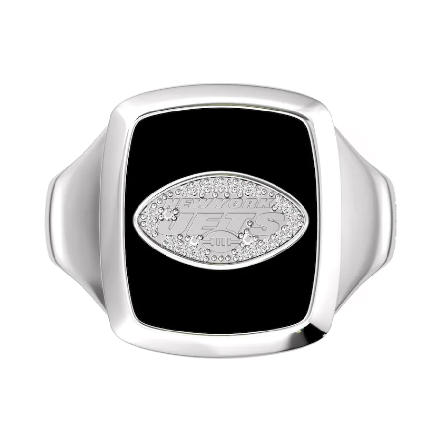 New York Jets Accessories | Jewelry^True Fan True Fans Diamond Ring