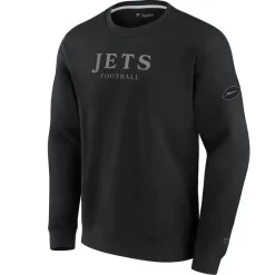 New York Jets Sweatshirts & Fleece | Men^Unisex Fanatics Black Elements Unlimited Fleece Pullover Sweatshirt