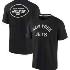 Women New York Jets T-Shirts | Women^Unisex Fanatics Black Elements Super Soft Short Sleeve T-Shirt