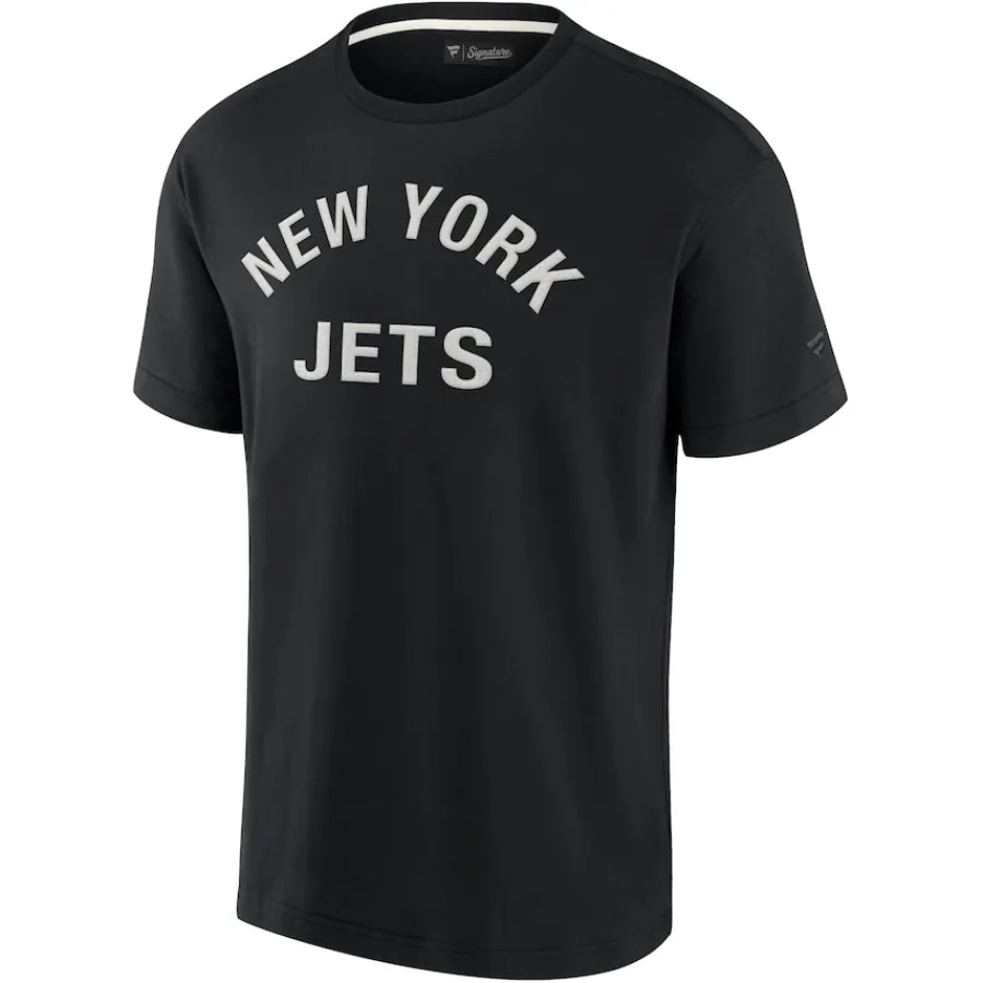 Women New York Jets T-Shirts | Women^Unisex Fanatics Black Elements Super Soft Short Sleeve T-Shirt