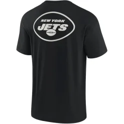 Women New York Jets T-Shirts | Women^Unisex Fanatics Black Elements Super Soft Short Sleeve T-Shirt