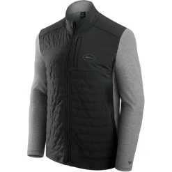 New York Jets Jackets | Jackets^Unisex Fanatics Black/Heather Gray Tonal Full-Zip Jacket