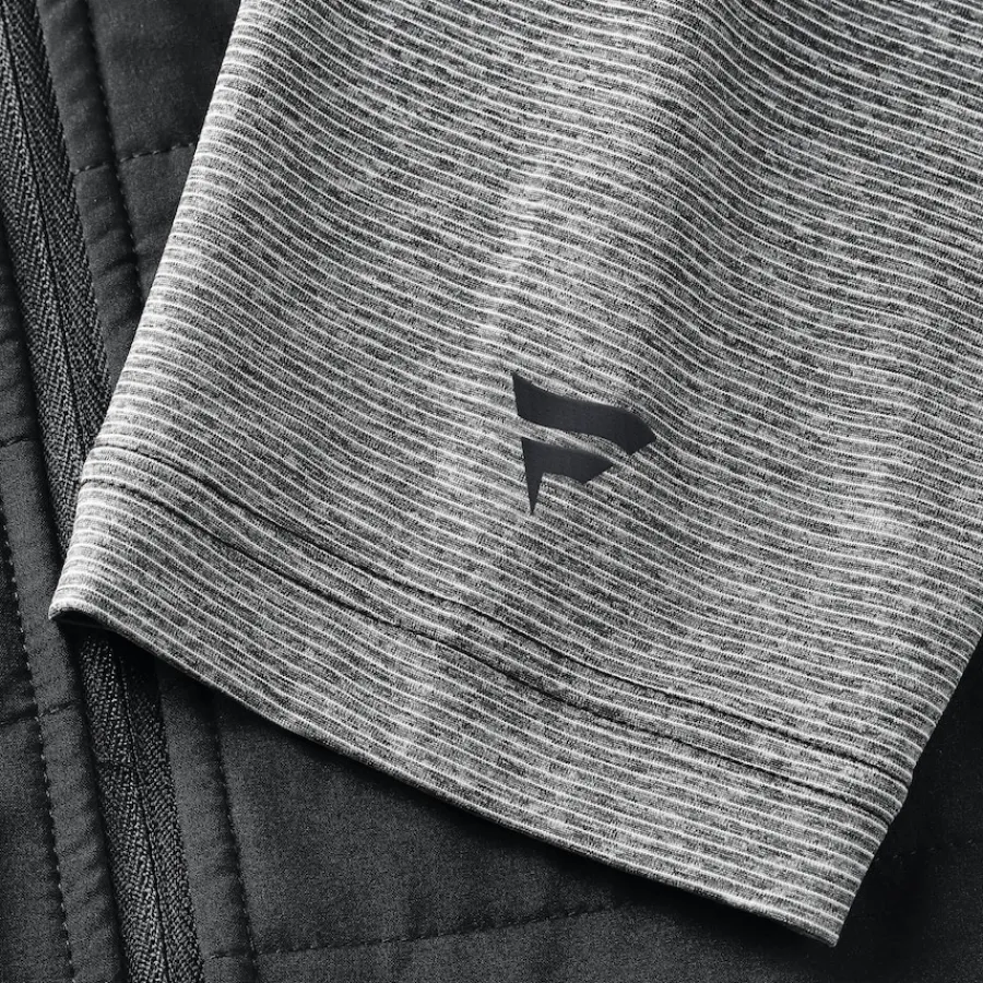 New York Jets Jackets | Jackets^Unisex Fanatics Black/Heather Gray Tonal Full-Zip Jacket