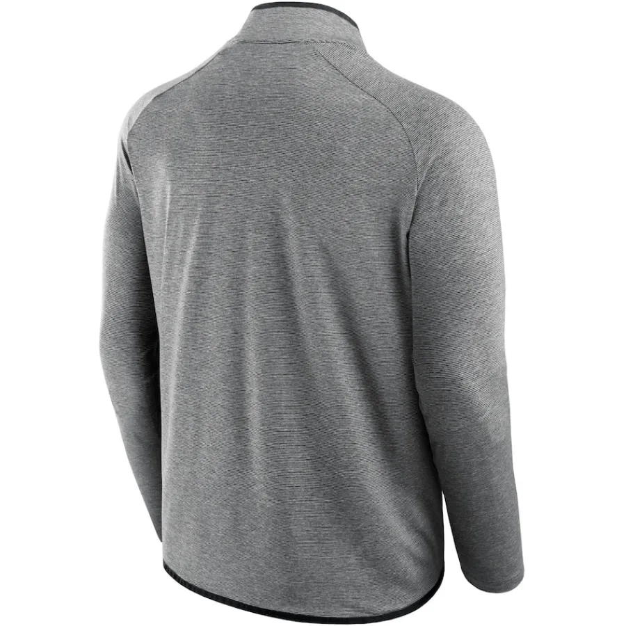 New York Jets Jackets | Sweatshirts & Fleece^Unisex Fanatics Charcoal Front Office Performance Primary Quarter-Zip Jacket