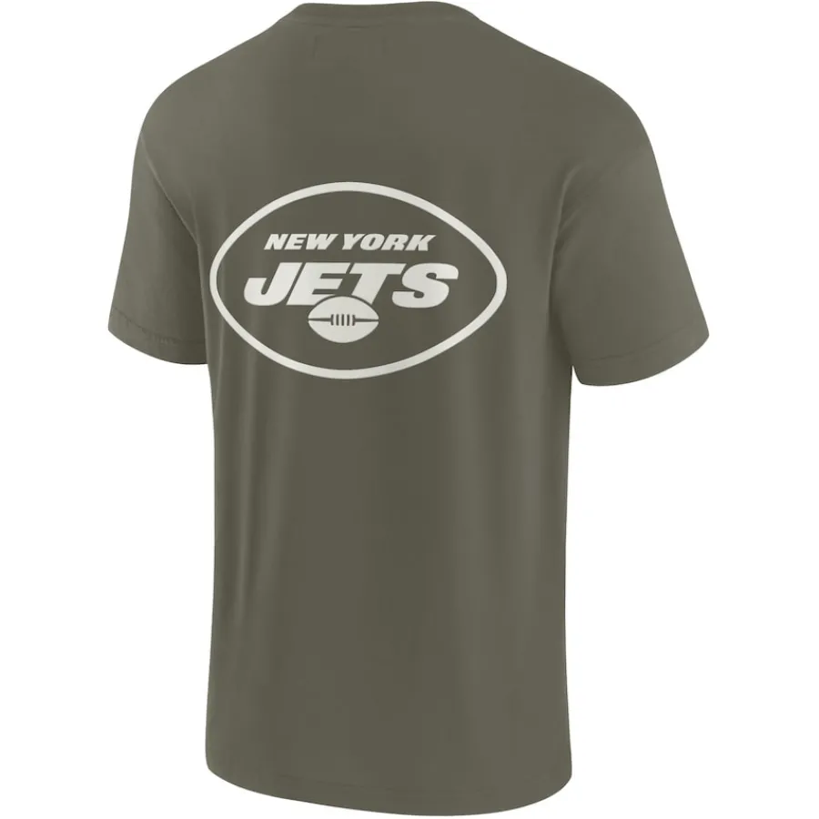 New York Jets T-Shirts | Men^Unisex Fanatics Olive Elements Super Soft Short Sleeve T-Shirt