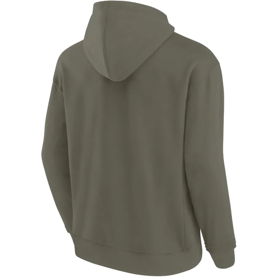 New York Jets Sweatshirts & Fleece | Men^Unisex Fanatics Olive Elements Super Soft Fleece Pullover Hoodie
