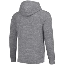 New York Jets Sweatshirts & Fleece | Men^Unisex Homage Gray Hyperlocal Raglan Pullover Hoodie
